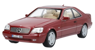 B66040651 Mercedes-Benz CL 600 (1996 - 1998) C140 almandin red 1:18